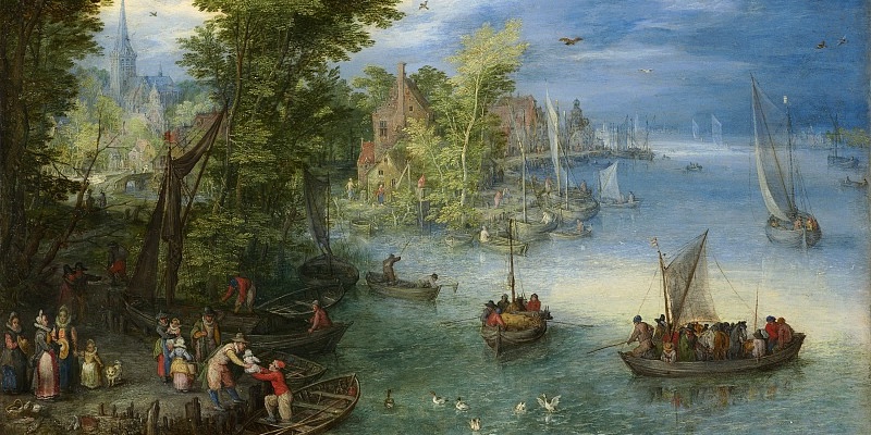 Artwork by Jan Brueghel, courtesy of the Internet Archive